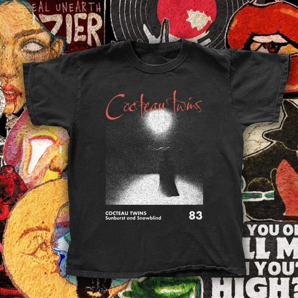 Black Cocteau Twins Tee